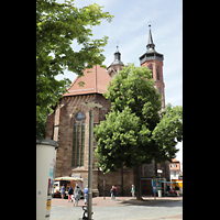 Gttingen, St. Johannis, Auenansicht vom Chor