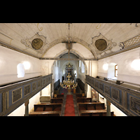 Jterbog, St. Jacobi, Blick vom Spieltisch in die Kirche