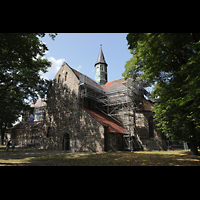 Jterbog, Klosterkirche St. Marien, Klosterkirche, Ansicht von Sden