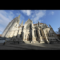 Regensburg, Dom St. Peter, Ansicht von Sden