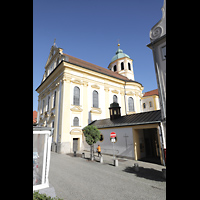 Alttting, St. Magdalena, Ansicht vom Tillyplatz (Sdostseite)