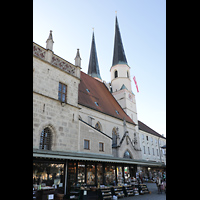 Alttting, Stiftskirche St. Philippus und Jakobus, Ansicht von Nordosten