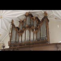 Regensburg, Dreieinigkeitskirche, Orgel seitlich