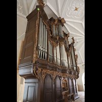 Regensburg, Dreieinigkeitskirche, Orgel seitlich
