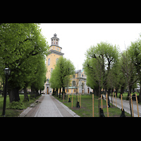 Stockholm, Maria Magdalena kyrka, Ansicht von Sdwesten