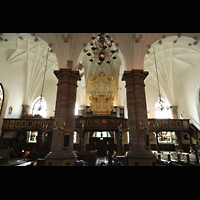 Stockholm, Deutsche St. Gertruds-Kirche, Sdostempore mit Dben-Orgel