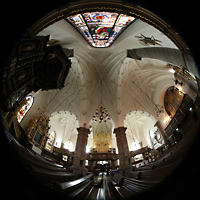 Stockholm, Deutsche St. Gertruds-Kirche, Gesamter Innenraum