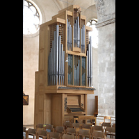 Kln (Cologne), Gro St. Martin, Orgel mit Spieltisch seitlich