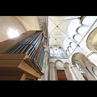 Kln (Cologne), Gro St. Martin, Seitlicher Blick von der Orgel in die Kirche