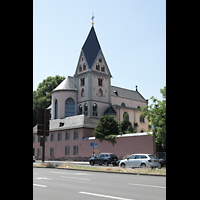Kln (Cologne), St. Maria in Lyskirchen, Ansicht vom Leystapel aus Nordosten