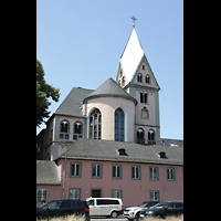 Kln (Cologne), St. Maria in Lyskirchen, Ansicht vom Leystapel aus Osten