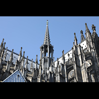 Kln (Cologne), Dom St. Peter und Maria, Vierungsturm und nordstliche Vierung