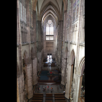 Kln (Cologne), Dom St. Peter und Maria, Langhaus mit 22 m hohem Westfenster