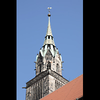 Nrnberg (Nuremberg), St. Lorenz, Turmhelm des Nordturms