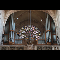 Nrnberg (Nuremberg), St. Lorenz, Orgelempore