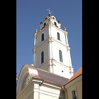 Vilnius, v. Jonu banycia (Universittskirche St. Johannis), Turm