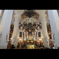 Vilnius, v. Jonu banycia (Universittskirche St. Johannis), Chorraum mit Hauptaltar