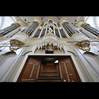 Vilnius, Arkikatedra (Kathedrale), Spieltisch und Orgel