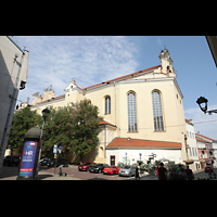 Vilnius, v. Jonu banycia (Universittskirche St. Johannis), Ansicht von Sdosten