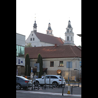 Vilnius, v. arkangelo Rapolo banycia (Erzengel Raphael), Ansicht von Westen