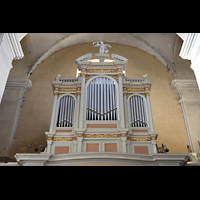 Vilnius, v. arkangelo Rapolo banycia (Erzengel Raphael), Orgel