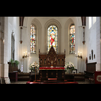 Riga, Mariendom, Chorraum mit Altar von 1896