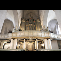 Tallinn (Reval), Toomkirik (Dom), Hauptschiff in Richtung Orgel