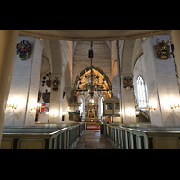 Tallinn (Reval), Toomkirik (Dom), Innenraum in Richtung Chor