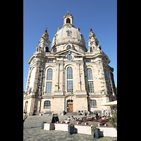 Dresden, Frauenkirche, Ansicht von Sden