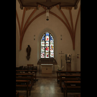 Mnchen (Munich), Liebfrauendom, Sakramentskapelle in Richtung Altar