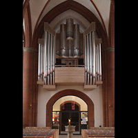 Lbeck, Propsteikirche Herz-Jesu, Orgelempore