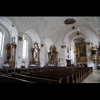 Weilheim i.OB., Stadtpfarrkirche Mari Himmelfahrt, Innenraum