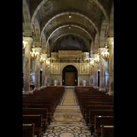 Torino (Turin), Santa Rita, Hauptschiff mit alter Orgel