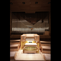 Torino (Turin), Chiesa del Santo Volto (Concattedrale), Orgel mit Spieltisch