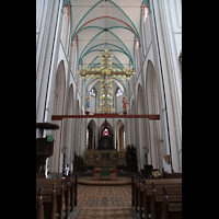 Schwerin, Dom St. Maria und St. Johannes, Chorraum mit Lettner