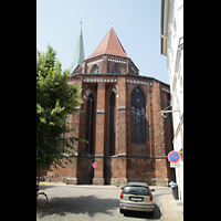 Schwerin, Dom St. Maria und St. Johannes, Chor von auen