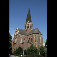 Dortmund, Stiftskirche St. Clara, Kirche von auen aus Chorrichtung