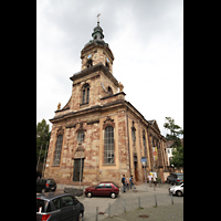 Saarbrcken, Basilika St. Johann, Fassade und Turm