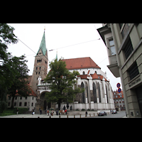 Augsburg, Dom St. Maria, Ansicht von Sden