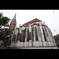 Augsburg, Dom St. Maria, Ansicht von Sdosten