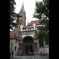 Augsburg, Dom St. Maria, Sdportal