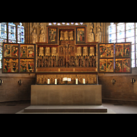 Dortmund, St. Reinoldi, Altarretabel aus dem frhen 15. Jahrhundert