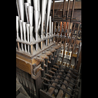 Paris, Basilique du Sacr-Coeur de Montmartre, Schleifenzge der Pedalregister