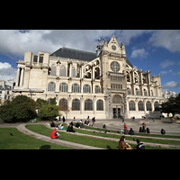 Paris, Saint-Eustache, Seitenansicht von Sden