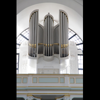 Hamburg, Hauptkirche St. Michaelis ('Michel'), Carl-Philipp-Emanual-Orgel auf der Sdempore