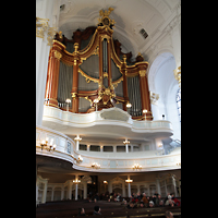 Hamburg, Hauptkirche St. Michaelis ('Michel'), Hauptorgelempore