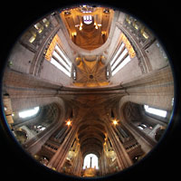 Liverpool, Anglican Cathedral, Gesamter Innenraum