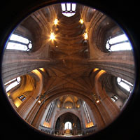 Liverpool, Anglican Cathedral, Gesamter Innenraum