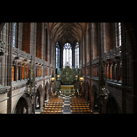 Liverpool, Anglican Cathedral, Lady Chapel in Richtung Chor