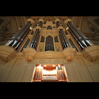 Zrich, Tonhalle, Orgel mit Spieltisch